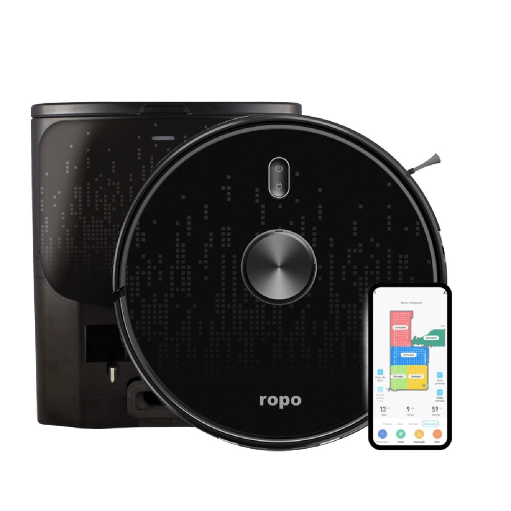 Robô Aspirador Ropo Smart Laser Pro 220V